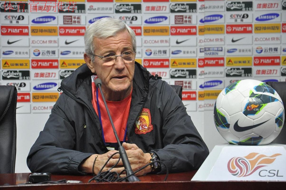 里皮出任中国国家男子足球队主教练